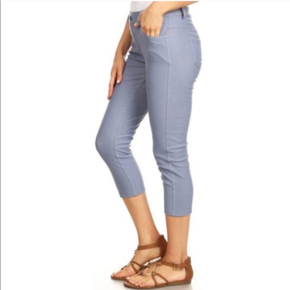 Yelete Pants - COPY - Women’s Classic Skinny Capri jeggings